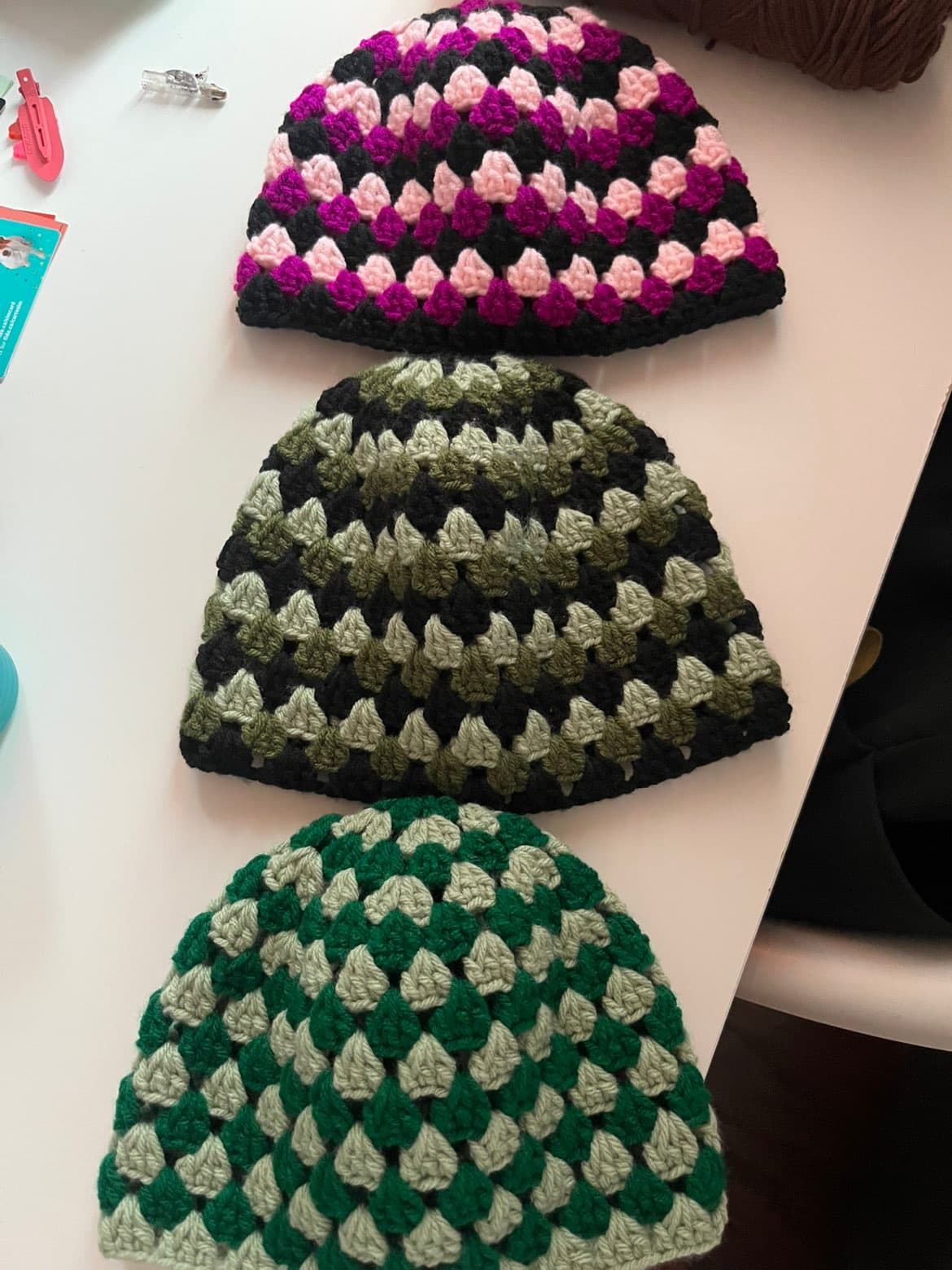 Granny Square Beanie