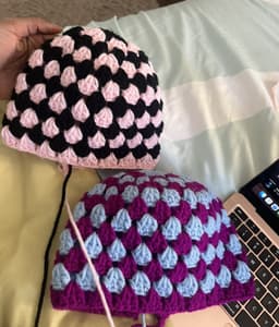 Granny Square Beanie thumbnail 4